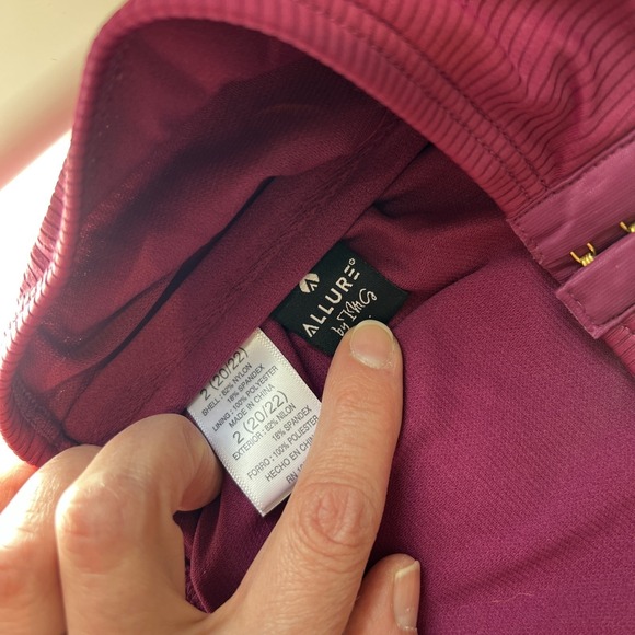 Allure By IMG Plus Size Two Piece Swimsuit Bikini 2XL 20/22 Beach Swim Summer - Picture 9 of 15